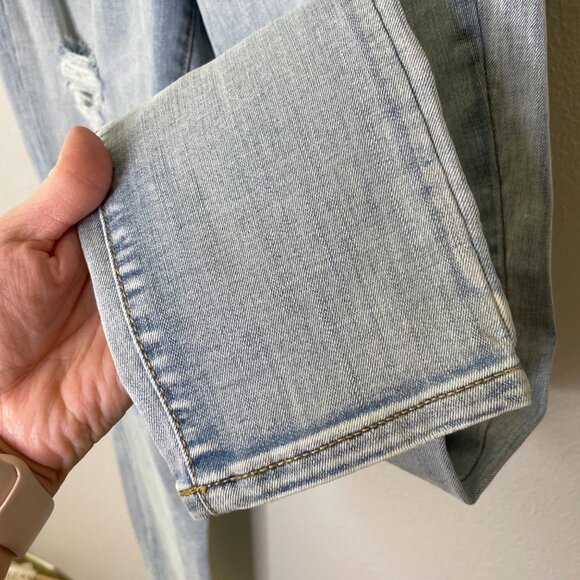 Aeropostale Seriously Stretchy High-Rise Jegging Size 6 Ripped Destroyed Skinny - Picture 5 of 11